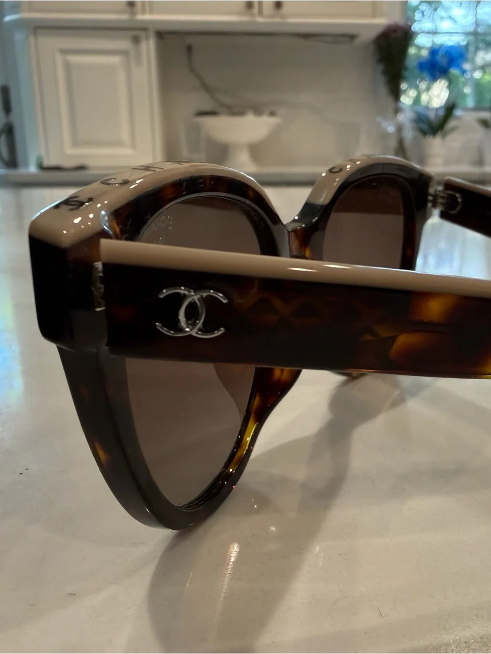 CHANEL butterfly CC polarized Sunglasses style ch5414 OS